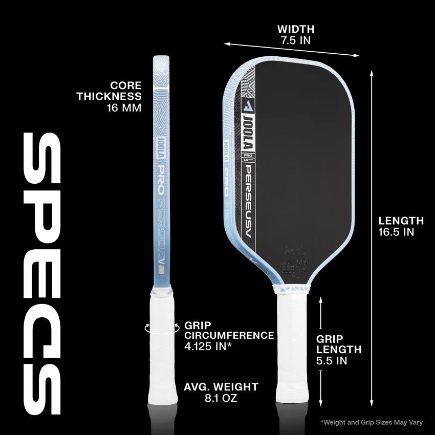 Perseus Pro V Pickleball Paddle 16mm
